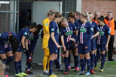 Les Parisiennes avant leur match à Arras (photo Jean-Luc Martinet) Les Parisiennes avant leur match à Arras (photo Jean-Luc Martinet)
