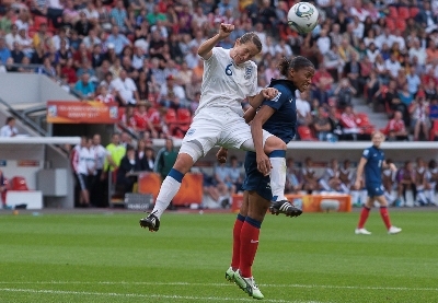 Lors du Mondial, la France avait battu l'Angleterre en quart (photos Eric Baledent/LMP)