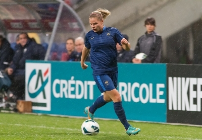 Eugénie Le Sommer avait marqué contre les Pays-Bas en février dernier (photo W Morice/LMP) Eugénie Le Sommer avait marqué contre les Pays-Bas en février dernier (photo W Morice/LMP)