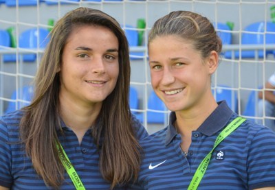 Cindy Perrault et Noémie Carage (photo CD) Cindy Perrault et Noémie Carage (photo CD)