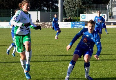 Megan Manthey à gauche, et Laura Bouillot (photo David Pommier)