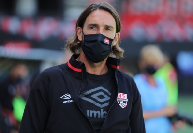 Frédéric Biancalani a pu apprécier la prestation de son équipe, tout comme son homologue lyonnais (photo EAG)