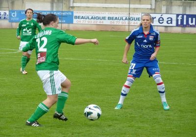 Ludivine Coulomb et les Stéphanoises n'ont pas démérité Ludivine Coulomb et les Stéphanoises n'ont pas démérité