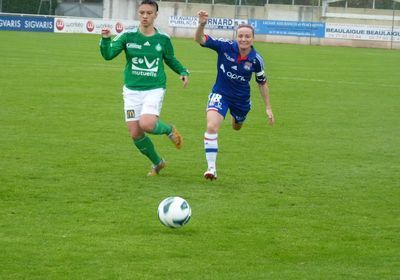 Sonia Bompastor n'a pas connu trop de difficultés hier Sonia Bompastor n'a pas connu trop de difficultés hier