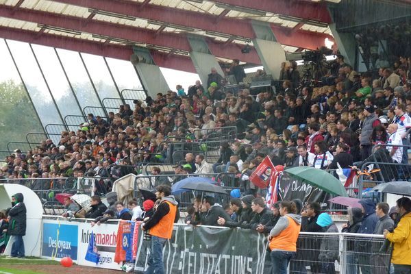 Les travées de Roger Baudras étaient combles pour ce match