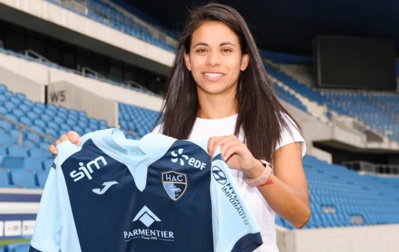 Francisca Lara compte 59 sélections avec le Chili et arrive d'Espagne (photo HAC foot) Francisca Lara compte 59 sélections avec le Chili et arrive d'Espagne (photo HAC foot)