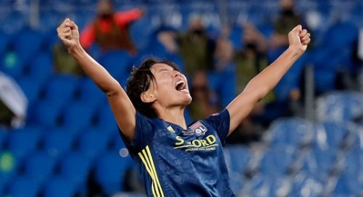 Kumagai récompensée de son travail de l'ombre (photo UEFA.com) Kumagai récompensée de son travail de l'ombre (photo UEFA.com)