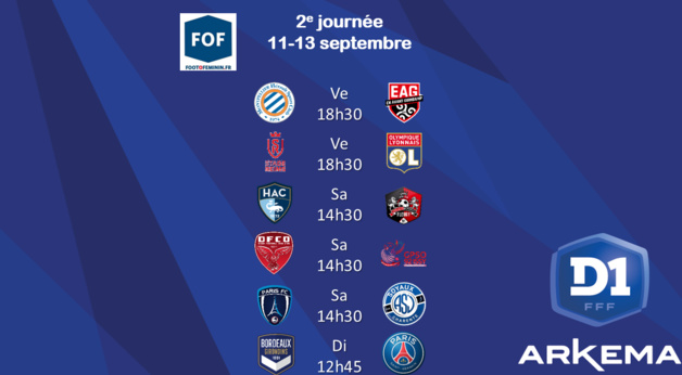 #D1Arkema - J2 : Trois matchs ce samedi, les groupes #D1Arkema - J2 : Trois matchs ce samedi, les groupes