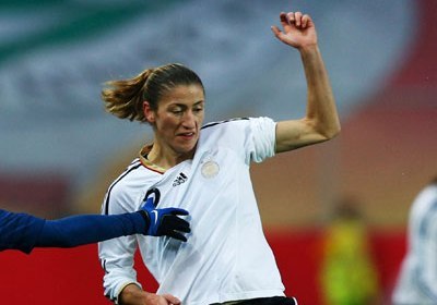 Bianca Schmidt aura été dangereuse à plusieurs reprises (photo dfb.de) Bianca Schmidt aura été dangereuse à plusieurs reprises (photo dfb.de)