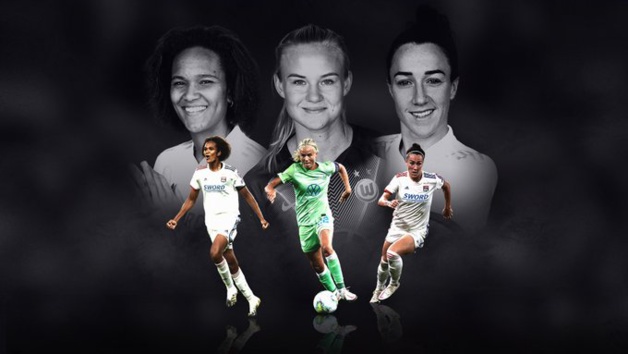 UEFA - Joueuse de l'année - Les trois nommées sont RENARD, BRONZE et HARDER UEFA - Joueuse de l'année - Les trois nommées sont RENARD, BRONZE et HARDER