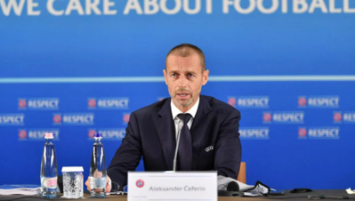 Le Président de l'UEFA Aleksander Ceferin (photo UEFA) Le Président de l'UEFA Aleksander Ceferin (photo UEFA)