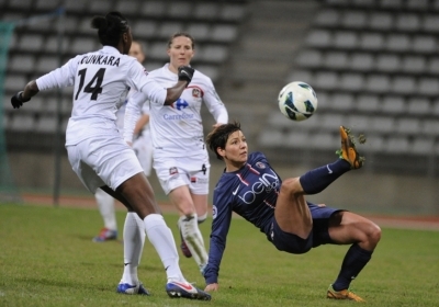 Bresonik et le PSG s'installent à la deuxième place (photo PSG) Bresonik et le PSG s'installent à la deuxième place (photo PSG)