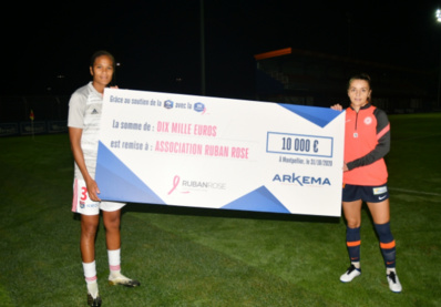 #D1Arkema - Octobre Rose : un chèque de 10 000 Euros #D1Arkema - Octobre Rose : un chèque de 10 000 Euros
