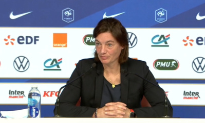 Bleues - Corinne DIACRE : "Je me base sur les résultats" Bleues - Corinne DIACRE : "Je me base sur les résultats"