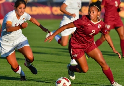 Inès Jaurena sous le maillot de l'Université de Florida State (photo NCAA)