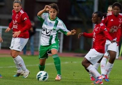 Maeva Clemaron (ASSE) veut une victoire (photo : W Morice)