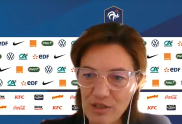 Bleues - Conférence de presse de Corinne DIACRE : "Il faudra régler les choses mais aujourd'hui la priorité c’est le match à venir" Bleues - Conférence de presse de Corinne DIACRE : "Il faudra régler les choses mais aujourd'hui la priorité c’est le match à venir"