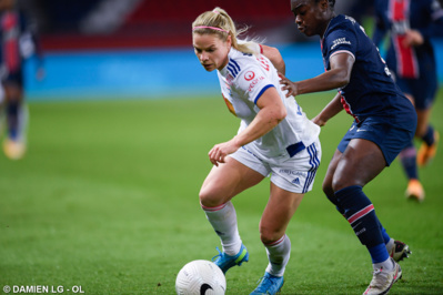 Le Sommer est sortie à la 29e (photo Damien LG/OL) Le Sommer est sortie à la 29e (photo Damien LG/OL)