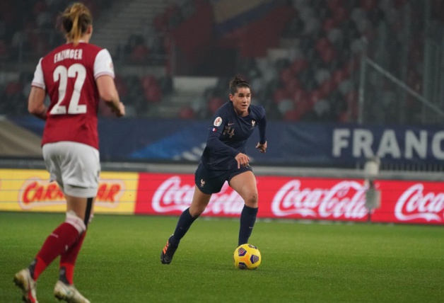 Charlotte Bilbault va débuter avec le brassard face au Kazakhstan (photo FFF) Charlotte Bilbault va débuter avec le brassard face au Kazakhstan (photo FFF)