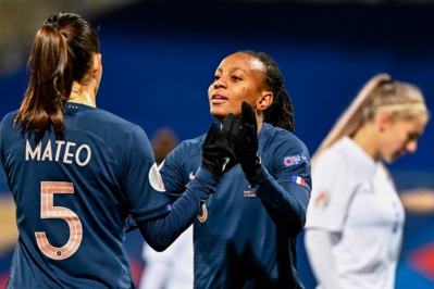 Matéo et Laurent ont marqué leur premier but en A (photo FFF) Matéo et Laurent ont marqué leur premier but en A (photo FFF)