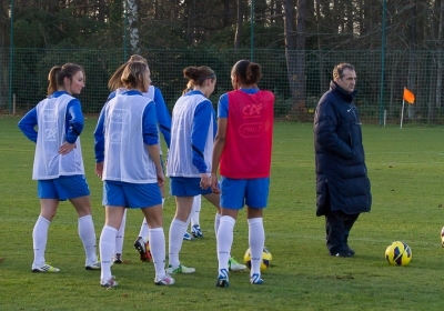 Les Bleues sont à Clairefontaine jusqu'à lundi matin (photo E Baledent/LMP)