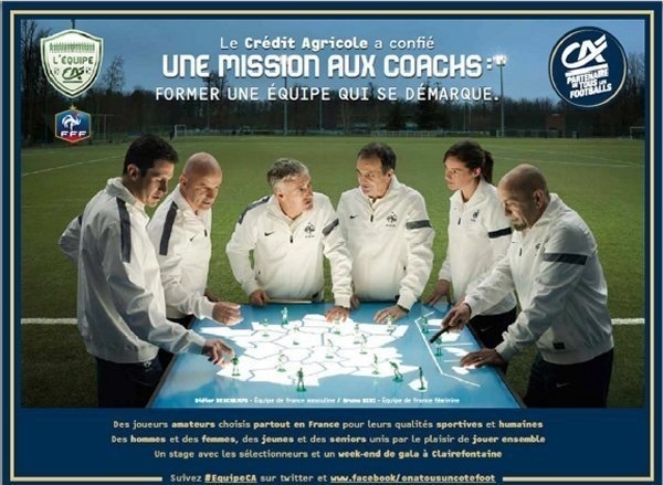 Partenaire - Rejoignez L'ÉQUIPE CRÉDIT AGRICOLE avec Didier Deschamps et Bruno Bini... Partenaire - Rejoignez L'ÉQUIPE CRÉDIT AGRICOLE avec Didier Deschamps et Bruno Bini...
