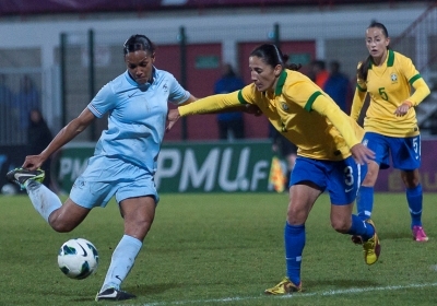 Marie-Laure Delie et les Bleues ont étrenné le nouveau maillot Nike