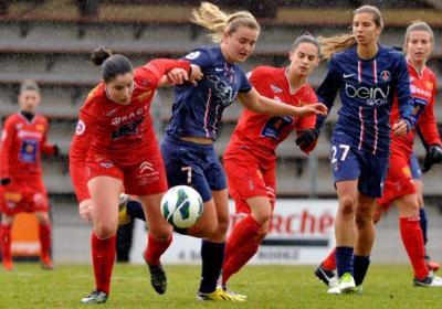 Duel entre Aline Liaigre et Lindsey Horan (photo DDM) Duel entre Aline Liaigre et Lindsey Horan (photo DDM)