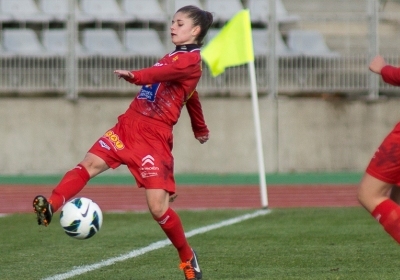 La jeune aveyronnaise a joué 4 matchs en sélection U19 cette saison (photo E Baledent) La jeune aveyronnaise a joué 4 matchs en sélection U19 cette saison (photo E Baledent)