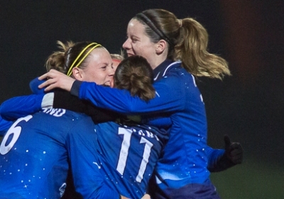 Gwenaëlle et Anaig joueront de nouveau un quart de finale (photo LMP/Eric Baledent)