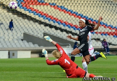 Elodie Thomis en forme européenne (photo Alex Ortega)