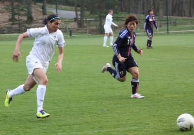 Kenza Dali retrouve l'équipe de France B (photo Sébastien Duret)