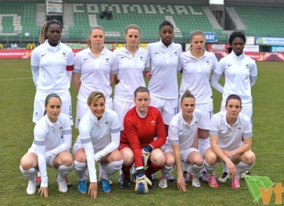 La sélection U19 française (photo David Catry/vrouwenteam)