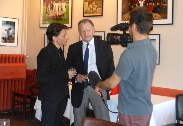 devant les caméras d'OLTV devant les caméras d'OLTV