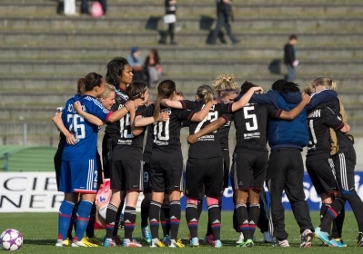 Les Lyonnaises prêtes pour la finale (photo Eric Baledent/LMP)