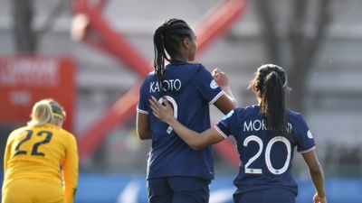 Katoto signe un doublé (photo PSG) Katoto signe un doublé (photo PSG)