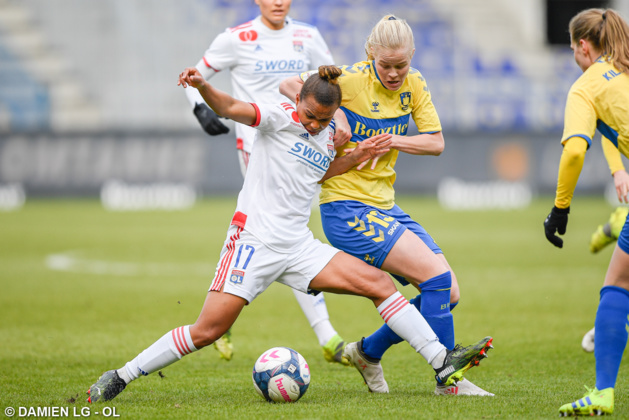 Nikita Parris a été la première à marquer pour l'OL comme à l'aller Nikita Parris a été la première à marquer pour l'OL comme à l'aller