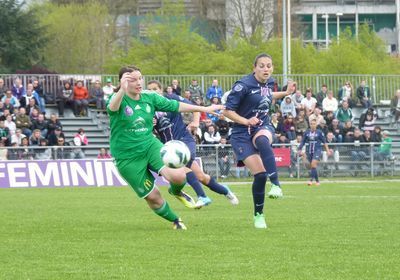 Charlotte Gauvin a tout donné sur son côté droit Charlotte Gauvin a tout donné sur son côté droit