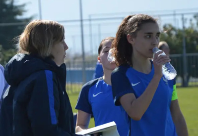 Nathalie Jarosz, à gauche (photo FFF) Nathalie Jarosz, à gauche (photo FFF)