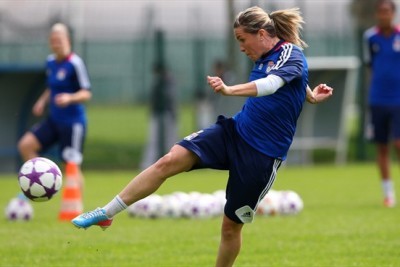 Camille Abily, buteuse l'an dernier en finale (photo uefa.com)