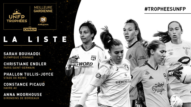 Trophées UNFP - Les 15 joueuses nommées Trophées UNFP - Les 15 joueuses nommées