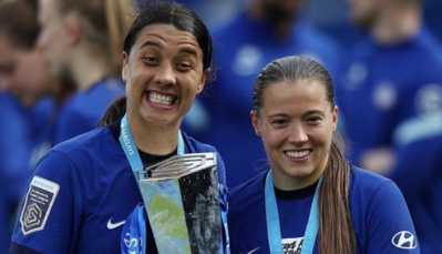 Kerr et Kirby, un duo à 52 buts toutes compétitions confondues (photo Chelsea) Kerr et Kirby, un duo à 52 buts toutes compétitions confondues (photo Chelsea)