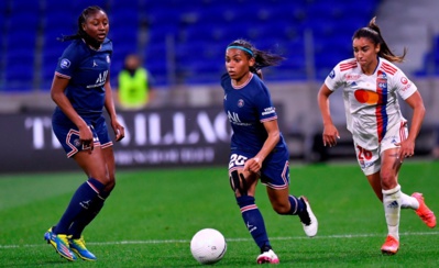 Diani, Morroni et Karchaoui (photo PSG) Diani, Morroni et Karchaoui (photo PSG)