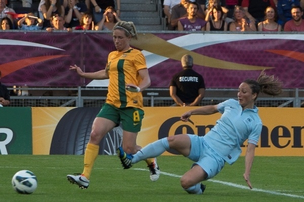 Gaëtane Thiney est sereine malgré la défaite contre l'Australie (photo Eric Baledent/LMP) Gaëtane Thiney est sereine malgré la défaite contre l'Australie (photo Eric Baledent/LMP)