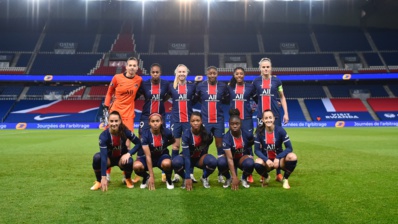 Les Parisiennes à 90 minutes d'un premier titre en D1 (photo PSG)