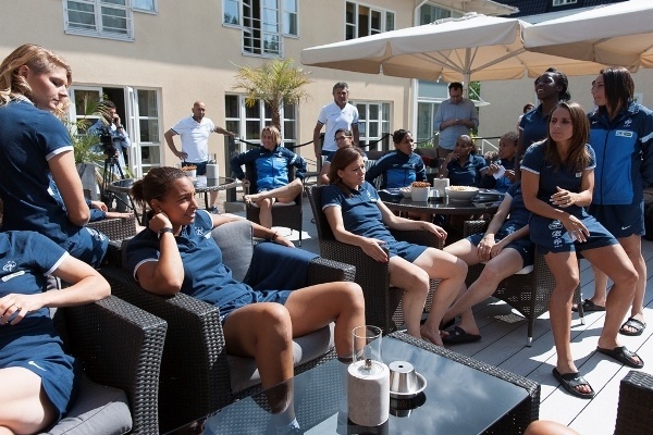 Euro 2013 - La Villa Fridhem, lieu de calme des Bleues