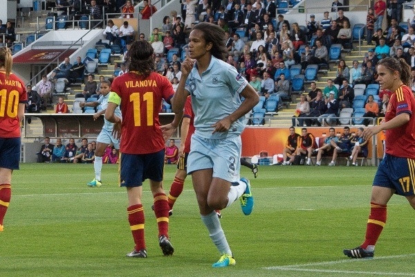 Wendie Renard aura été dans tous les bons coups (photo Eric Baledent)