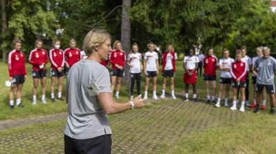 Martina Voss-Tecklenburg va devoir innover dans le onze de départ (photo DFB)