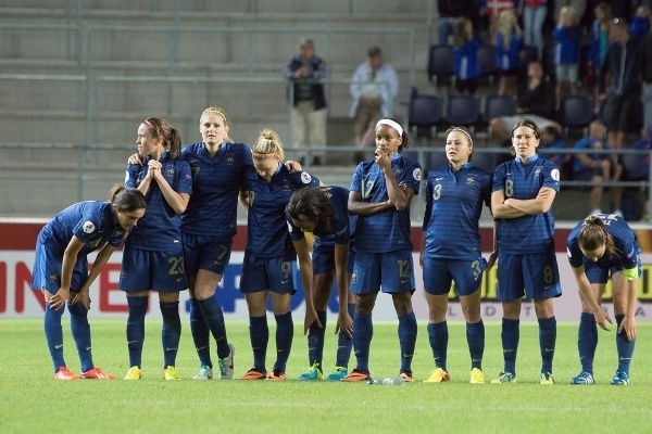 Séance de tirs au but fatale pour les Bleues (photo Eric Baledent)