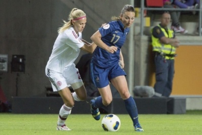 C'est la première fois que Gaëtane Thiney et les Bleues sont sur le déclin